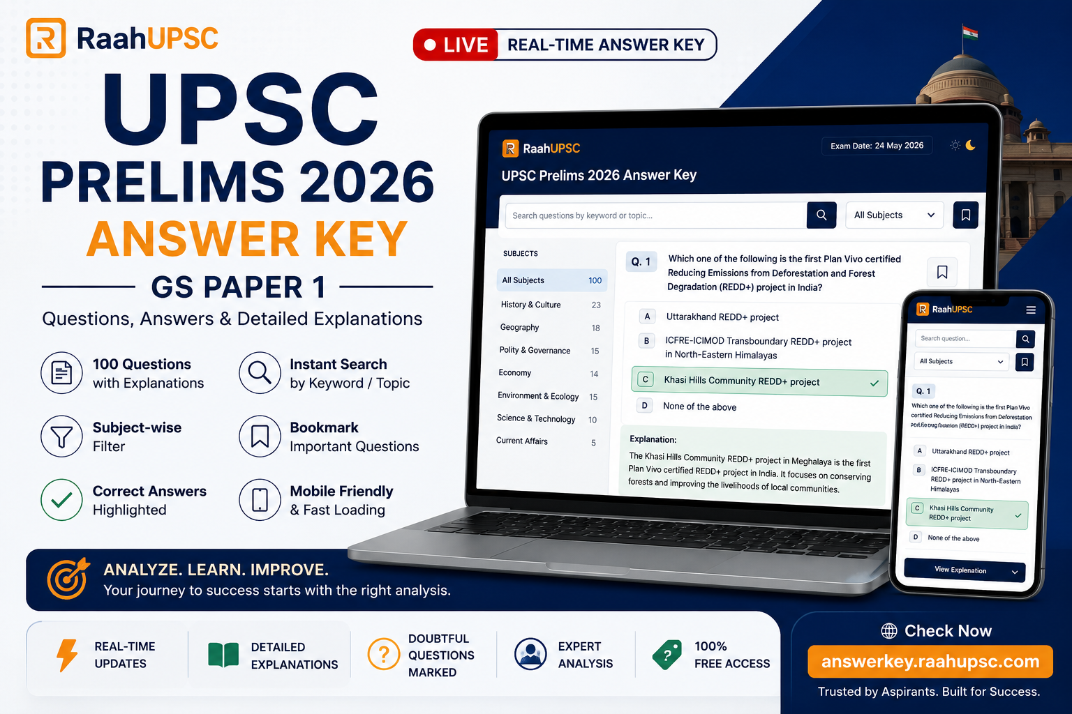 UPSC answer key