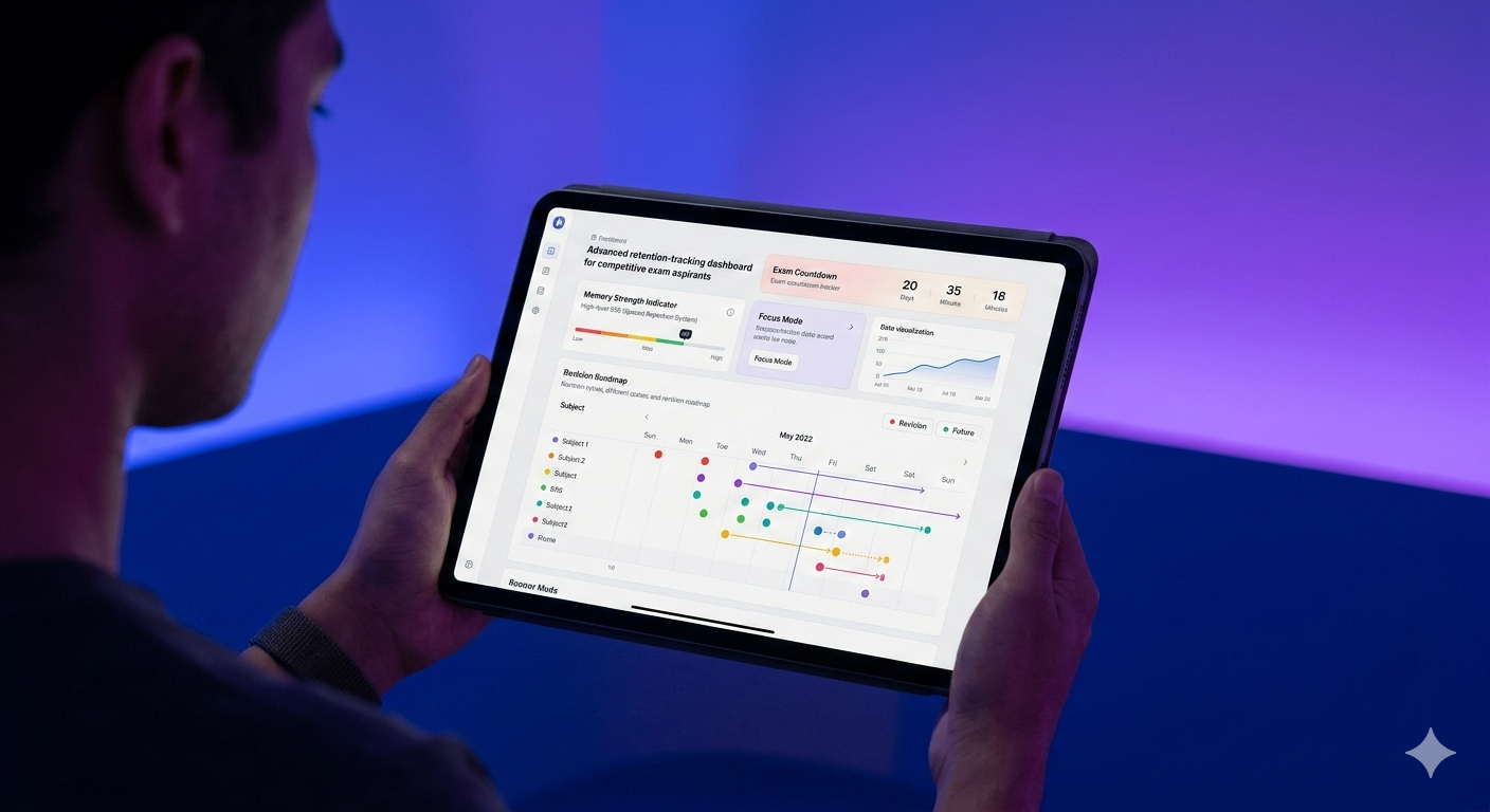 Screenshot of revison interface